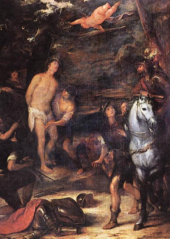 Jose Antolinez Martyrdom of St. Sebastian Norge oil painting art